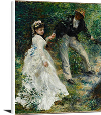 La Promenade Painting Auguste Renoir Canvas Art Fine Art Print
