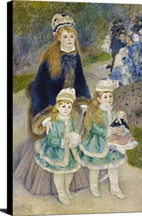 La Promenade Painting Auguste Renoir Canvas Art Fine Art Print