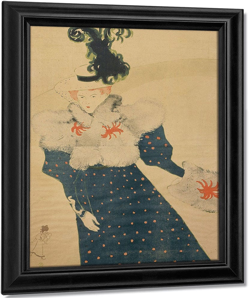 La Revue Blanche 2 By Henri Marie Raymond De Toulouse Lautrec Monfa Fine Art Print