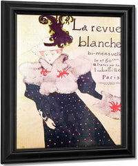 La Revue Blanche By Henri Marie Raymond De Toulouse Lautrec Monfa Fine Art Print