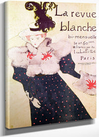 La Revue Blanche By Henri Marie Raymond De Toulouse Lautrec Monfa Fine Art Print