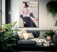 La Revue Blanche By Henri Marie Raymond De Toulouse Lautrec Monfa Fine Art Print
