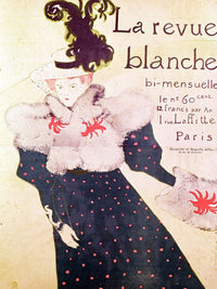 La Revue Blanche By Henri Marie Raymond De Toulouse Lautrec Monfa Fine Art Print