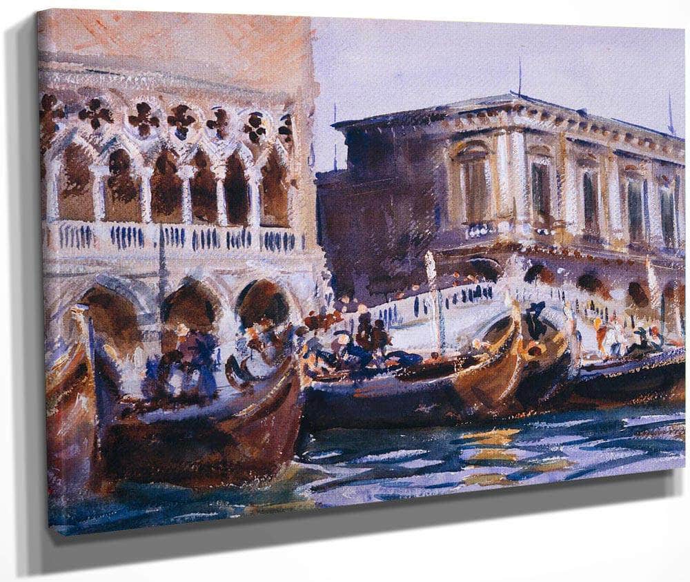 La Riva By John Singer Sargent Fine Art Print