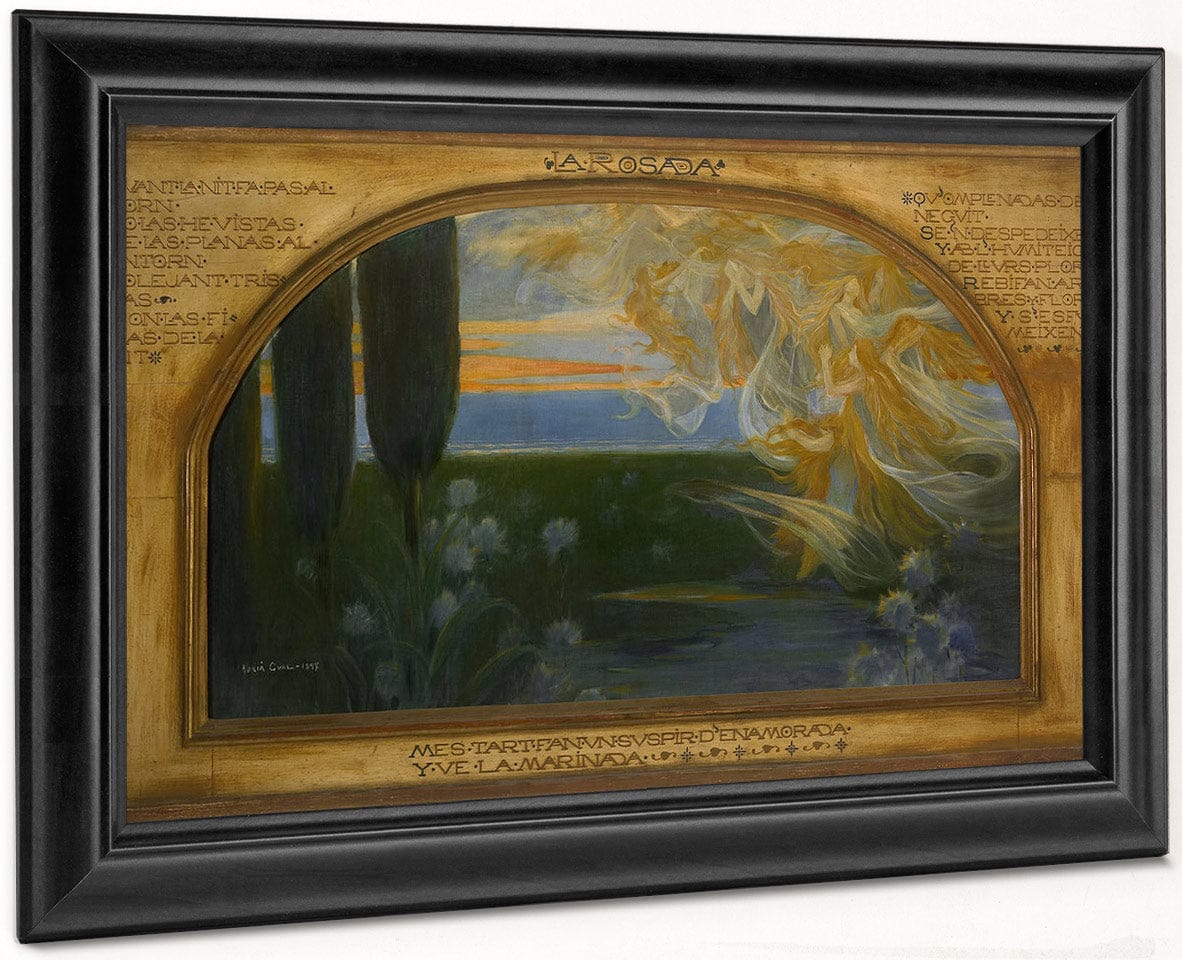 La Rosada By Adria Gual Queralt Fine Art Print