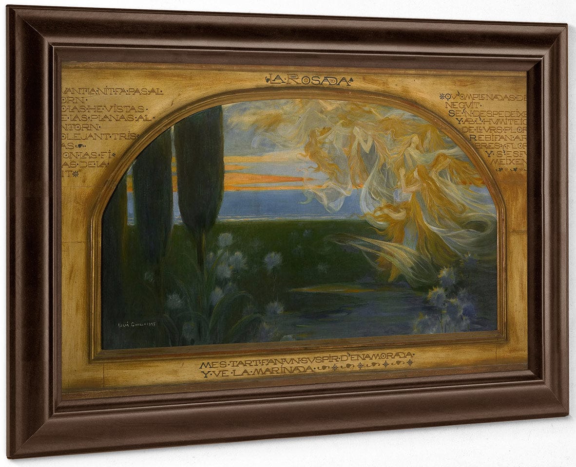 La Rosada By Adria Gual Queralt Fine Art Print