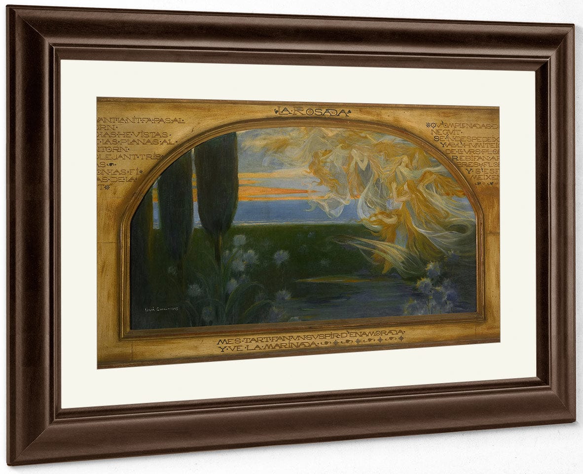 La Rosada By Adria Gual Queralt Fine Art Print