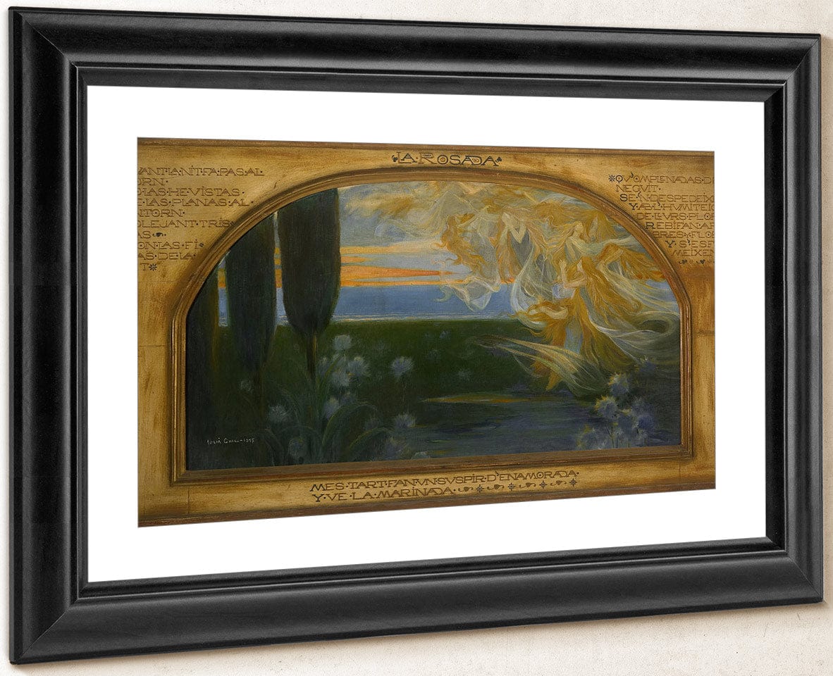 La Rosada By Adria Gual Queralt Fine Art Print