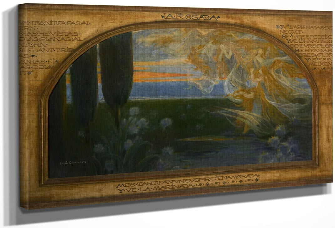 La Rosada By Adria Gual Queralt Fine Art Print