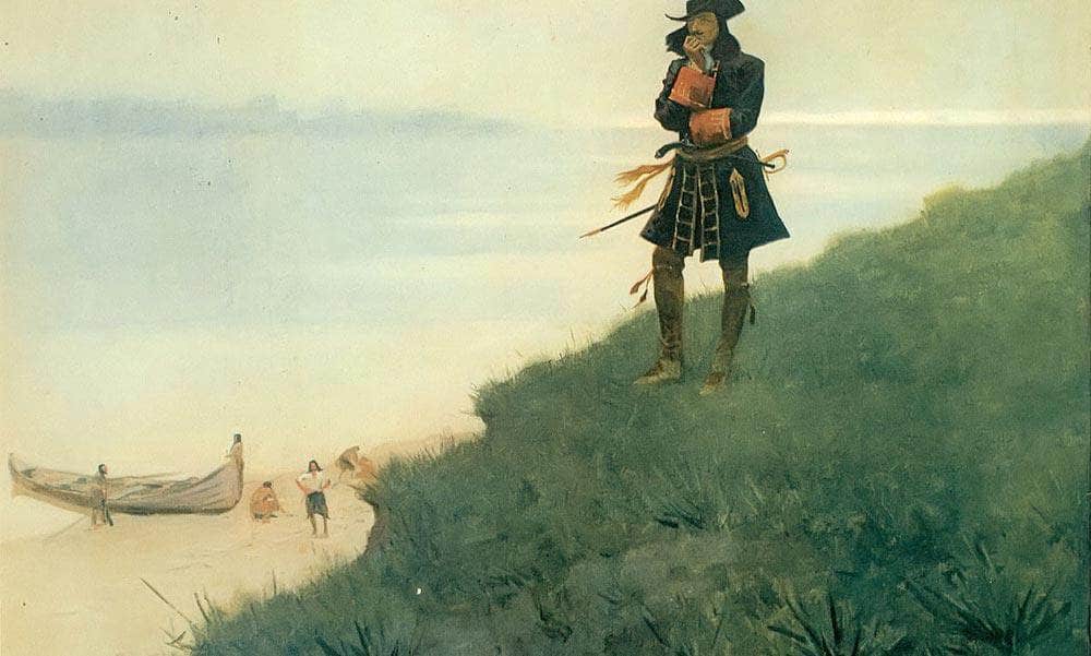 La Salle By Frederic Remington Fine Art Print