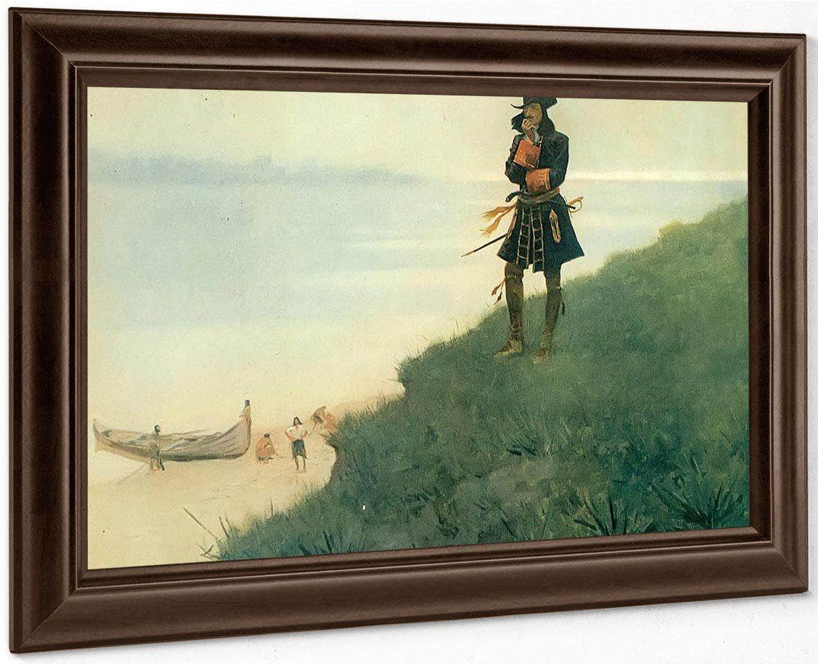 La Salle By Frederic Remington Fine Art Print