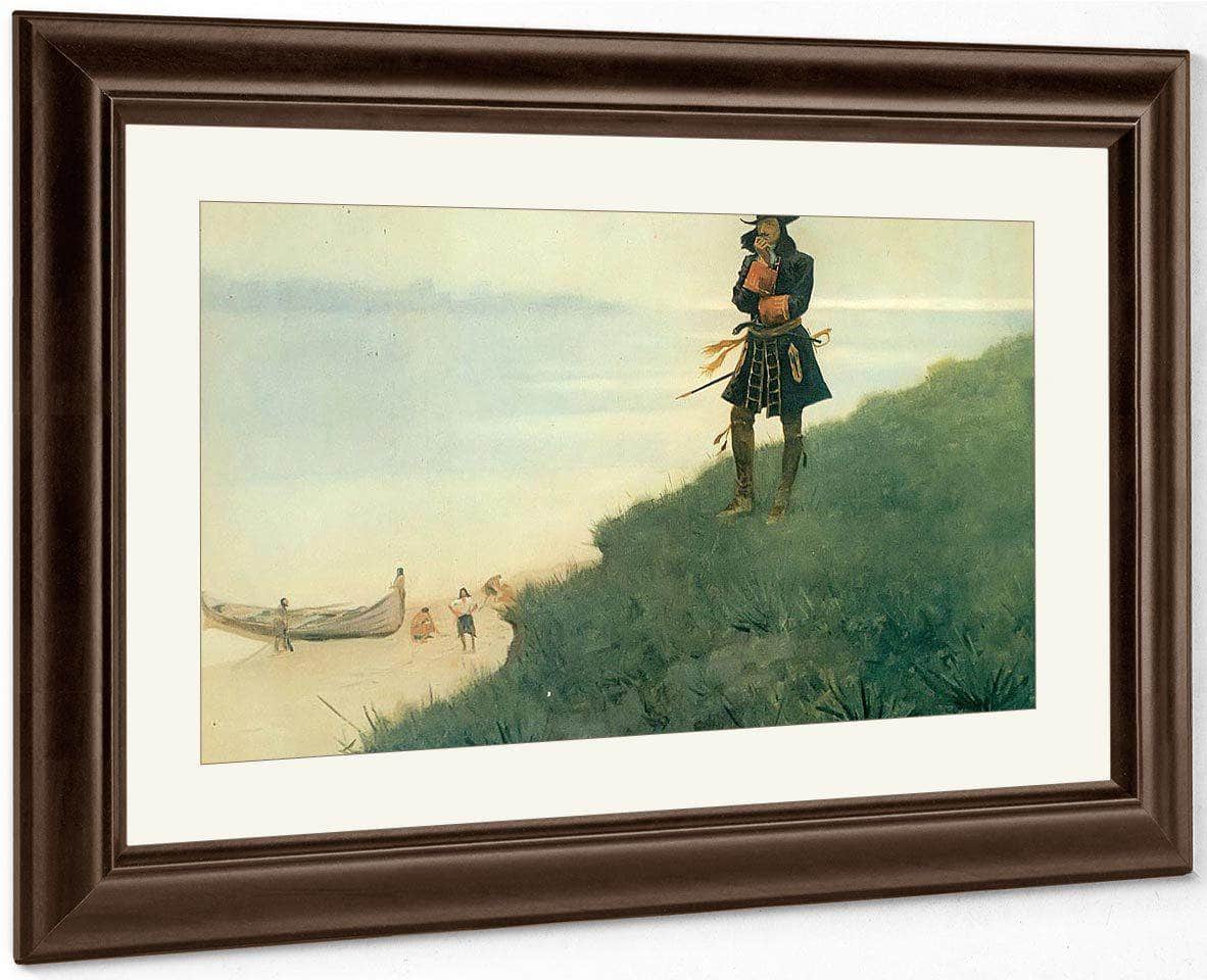 La Salle By Frederic Remington Fine Art Print