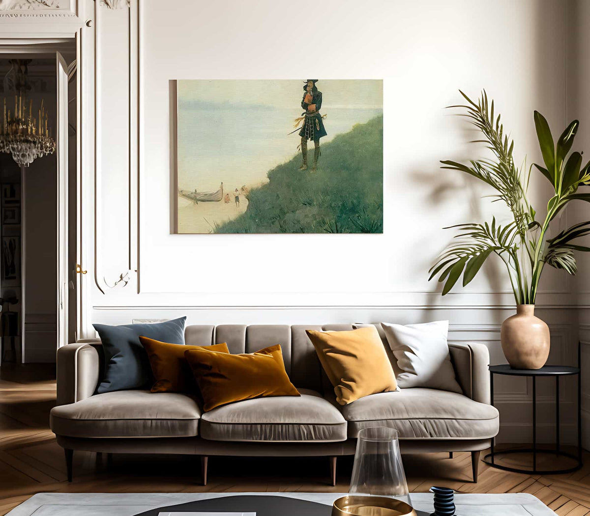 La Salle By Frederic Remington Fine Art Print