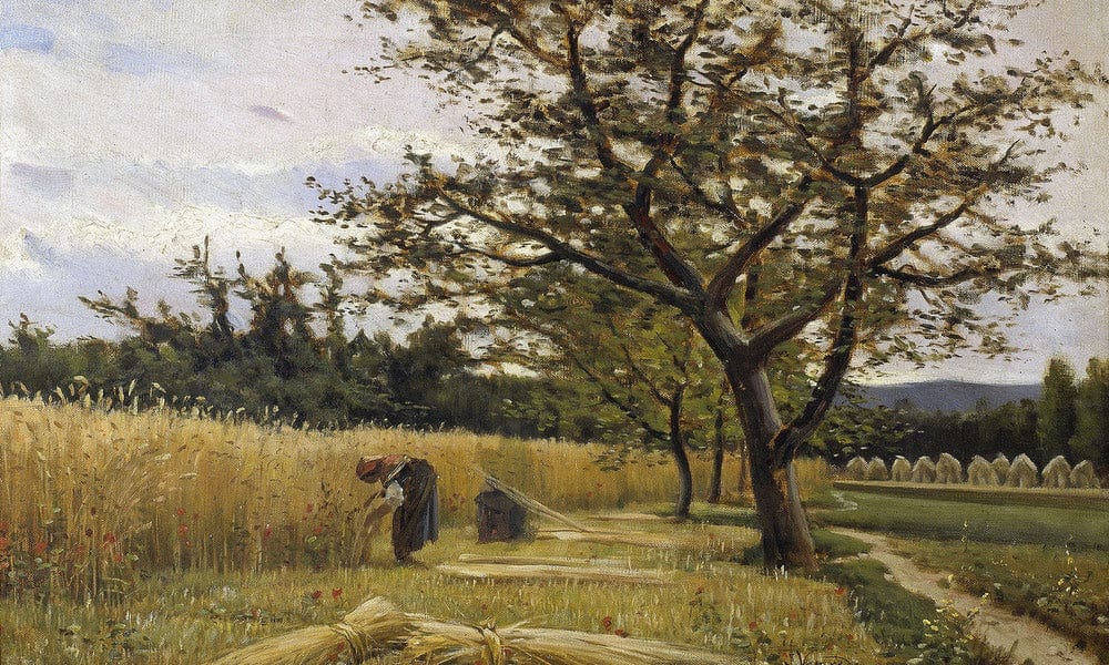 La Sega By Joaquim Vayreda Vila Fine Art Print