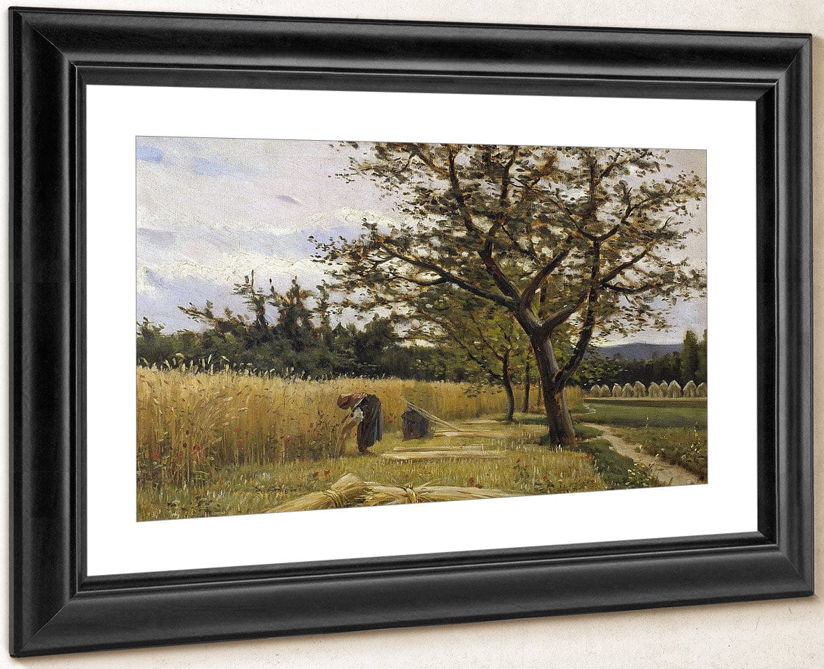 La Sega By Joaquim Vayreda Vila Fine Art Print