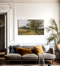 La Sega By Joaquim Vayreda Vila Fine Art Print