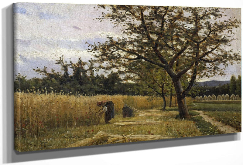 La Sega By Joaquim Vayreda Vila Fine Art Print