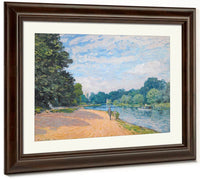La Tamise Avec Hampton Church 1874 By Alfred Sisley Fine Art Print