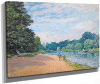 La Tamise Avec Hampton Church 1874 By Alfred Sisley Fine Art Print