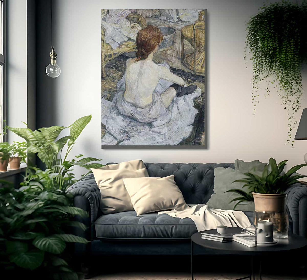 La Toilette By Henri Marie Raymond De Toulouse Lautrec Monfa Fine Art Print