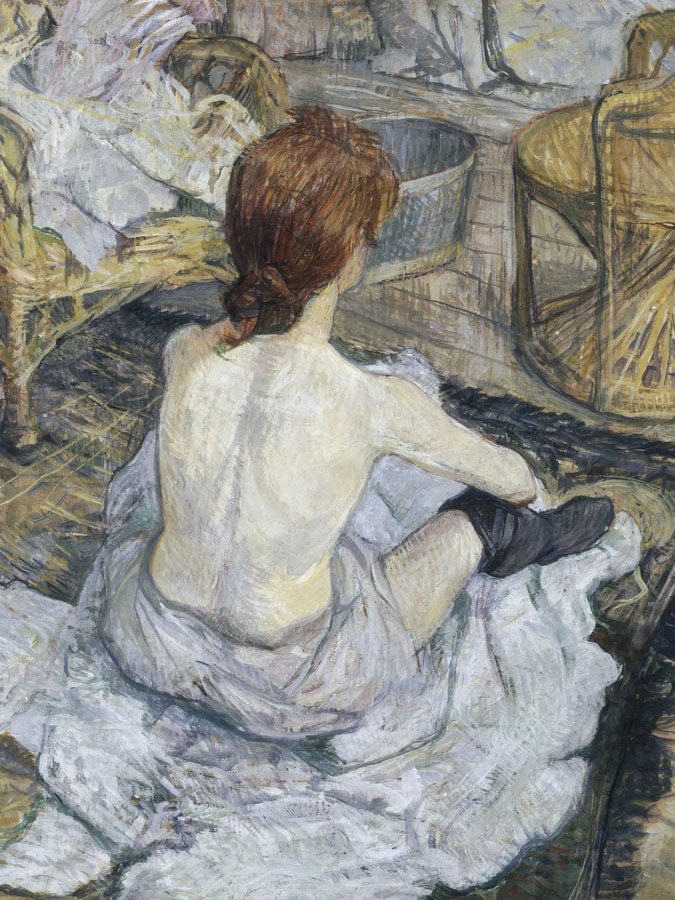 La Toilette By Henri Marie Raymond De Toulouse Lautrec Monfa Fine Art Print