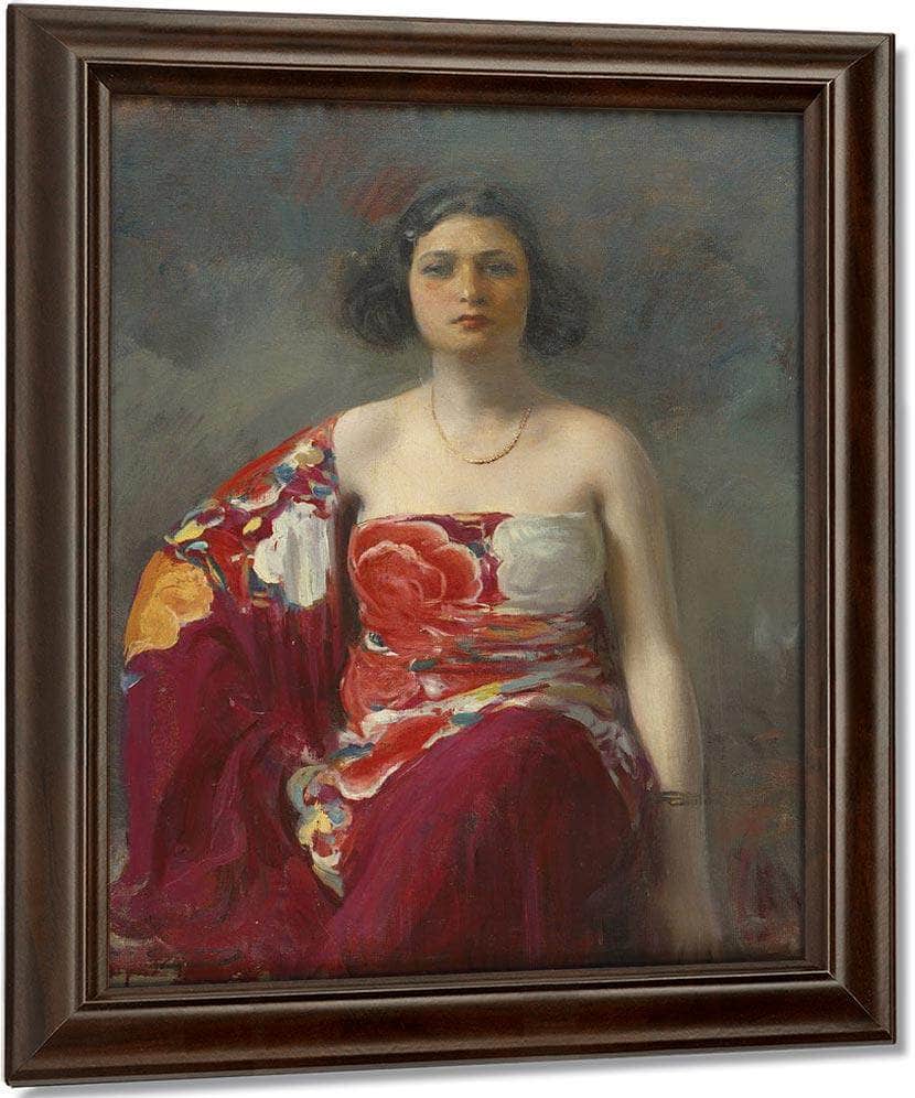 La Trini By Ramon Casas Fine Art Print