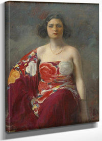 La Trini By Ramon Casas Fine Art Print