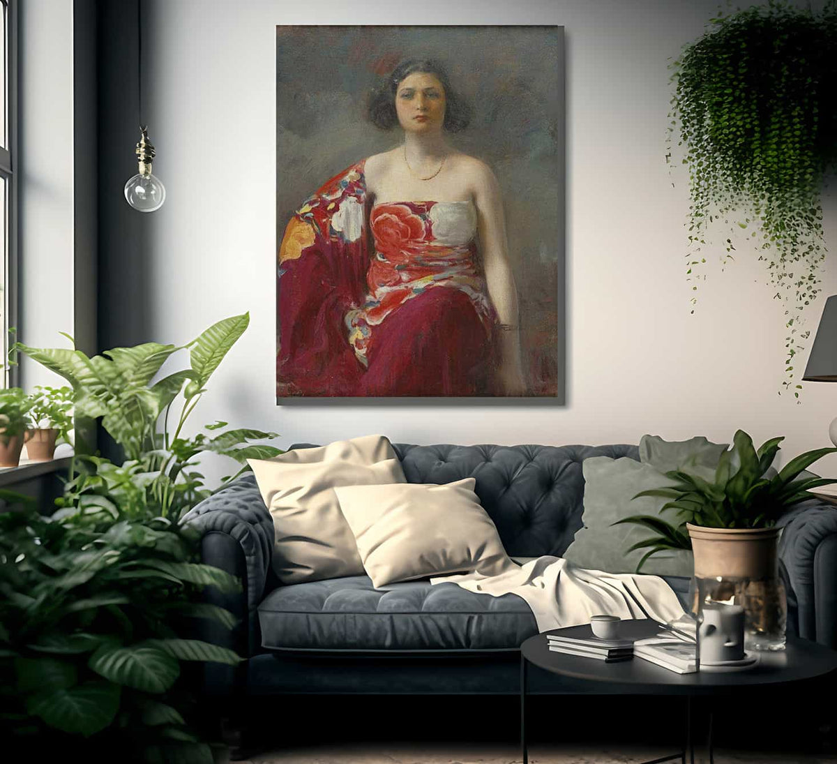 La Trini By Ramon Casas Fine Art Print