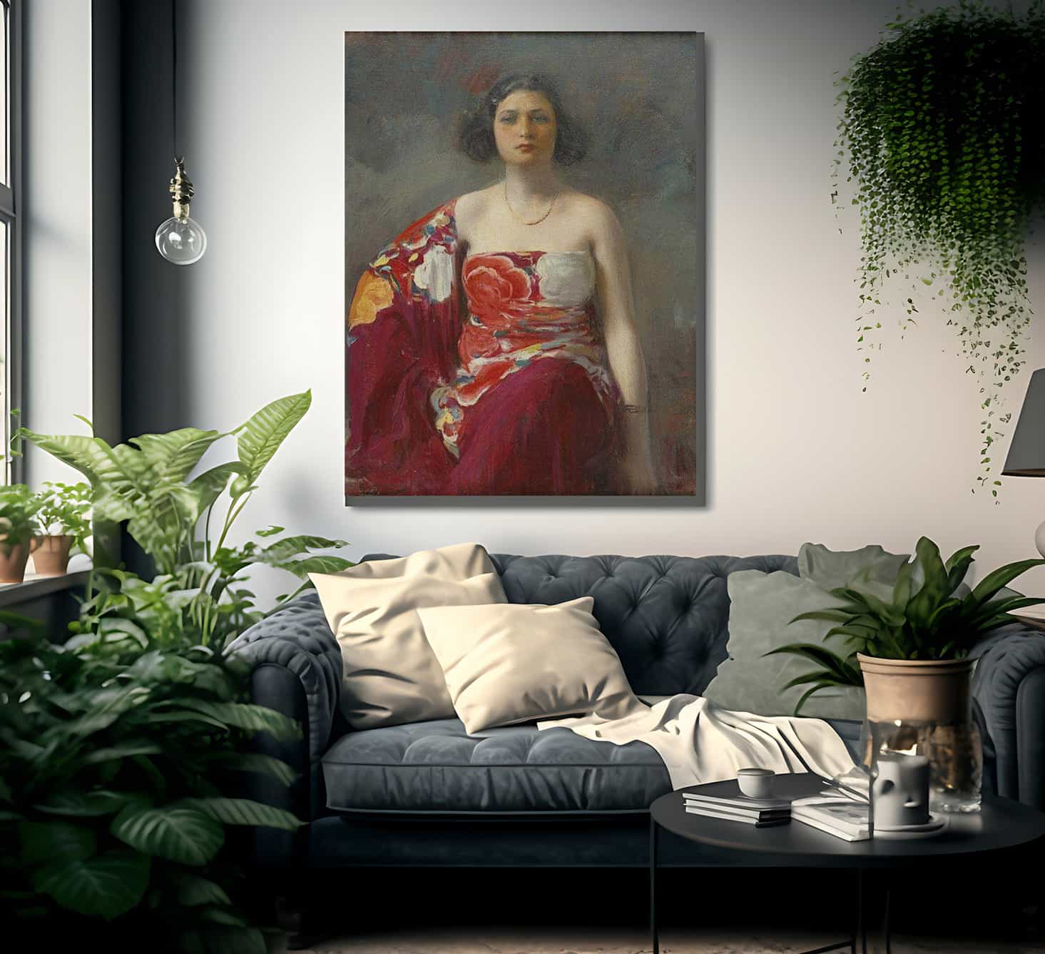 La Trini By Ramon Casas Fine Art Print