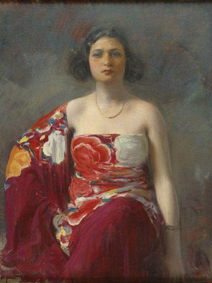 La Trini By Ramon Casas Fine Art Print