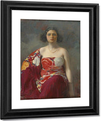 La Trini By Ramon Casas Fine Art Print