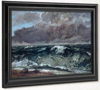 La Vague By Gustave Courbet Fine Art Print