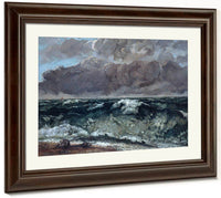 La Vague By Gustave Courbet Fine Art Print