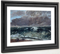 La Vague By Gustave Courbet Fine Art Print