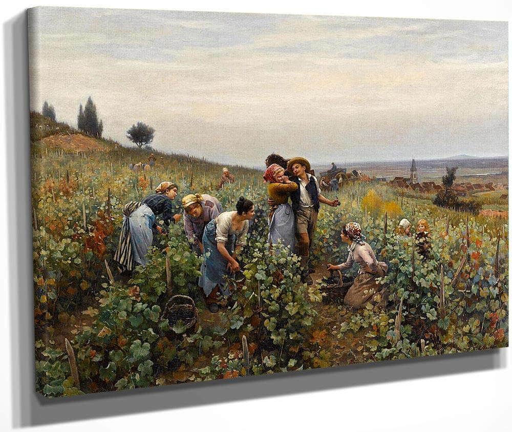 La Vendange By Louis Aston Knight Fine Art Print