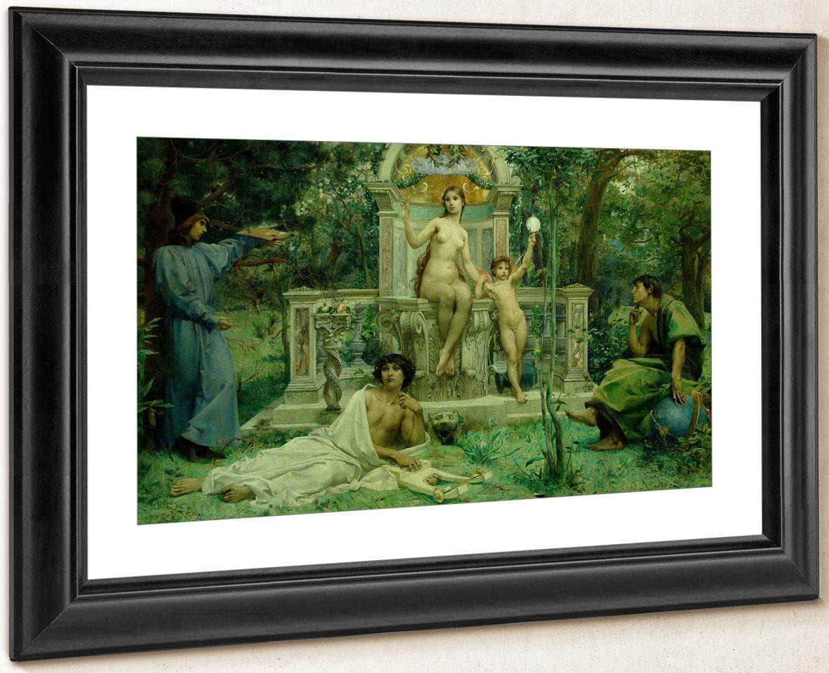 La Verite By Luc Olivier Merson Fine Art Print