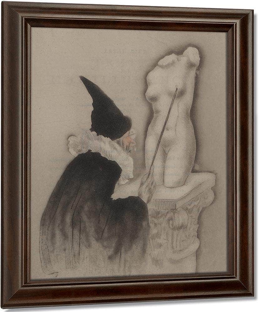 La Vie Des Seins By Docteur Jacobus  1945 By Louis Icart Fine Art Print
