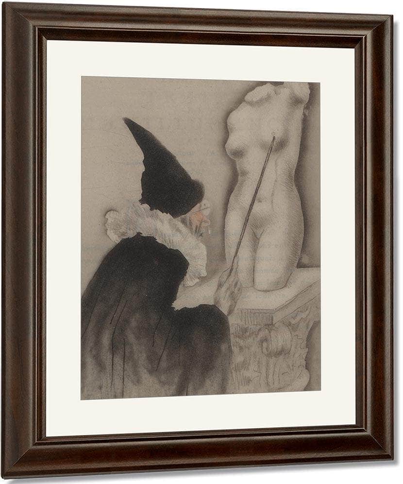 La Vie Des Seins By Docteur Jacobus  1945 By Louis Icart Fine Art Print