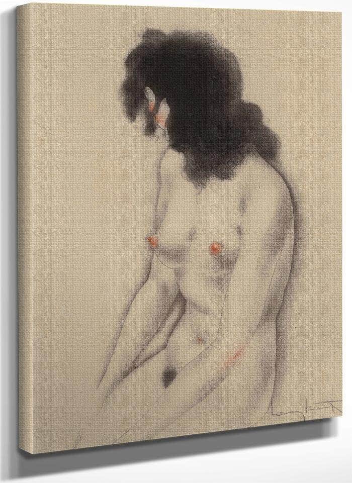 La Vie Des Seins Circa 1945 By Louis Icart Fine Art Print