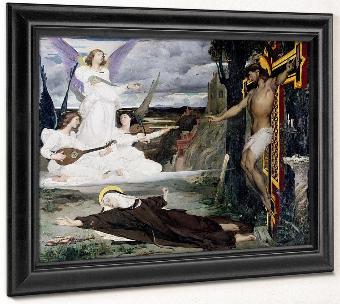 La Vision 1872 By Luc Olivier Merson Fine Art Print