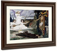 La Vision 1872 By Luc Olivier Merson Fine Art Print