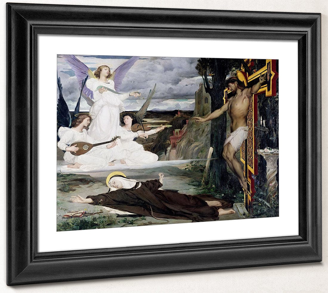 La Vision 1872 By Luc Olivier Merson Fine Art Print