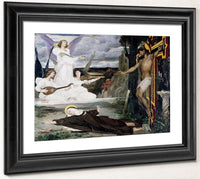 La Vision 1872 By Luc Olivier Merson Fine Art Print