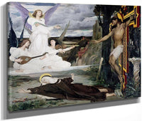 La Vision 1872 By Luc Olivier Merson Fine Art Print