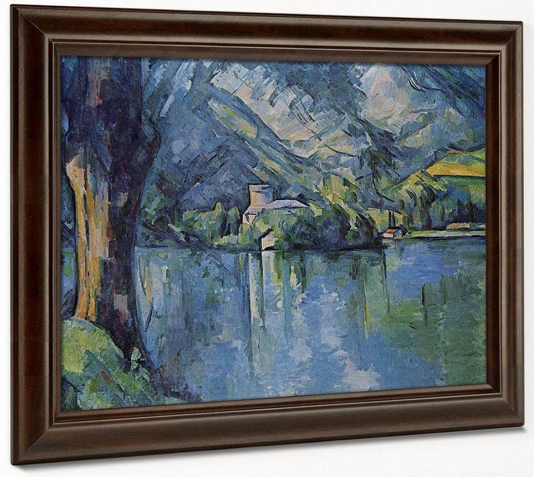 Lac D 2039 Annecy 1896 By Paul Cezanne Fine Art Print