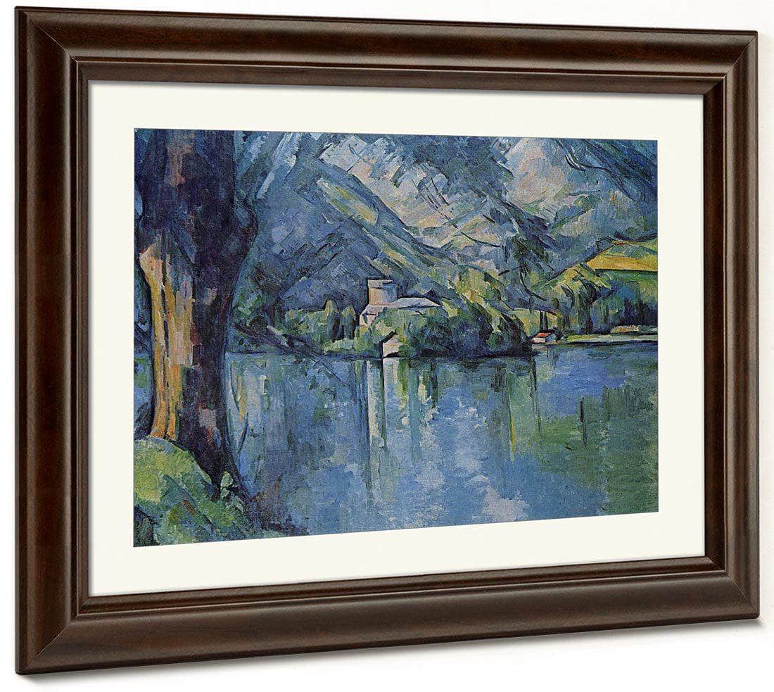 Lac D 2039 Annecy 1896 By Paul Cezanne Fine Art Print