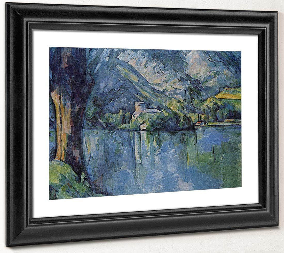 Lac D 2039 Annecy 1896 By Paul Cezanne Fine Art Print