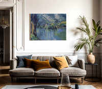 Lac D 2039 Annecy 1896 By Paul Cezanne Fine Art Print