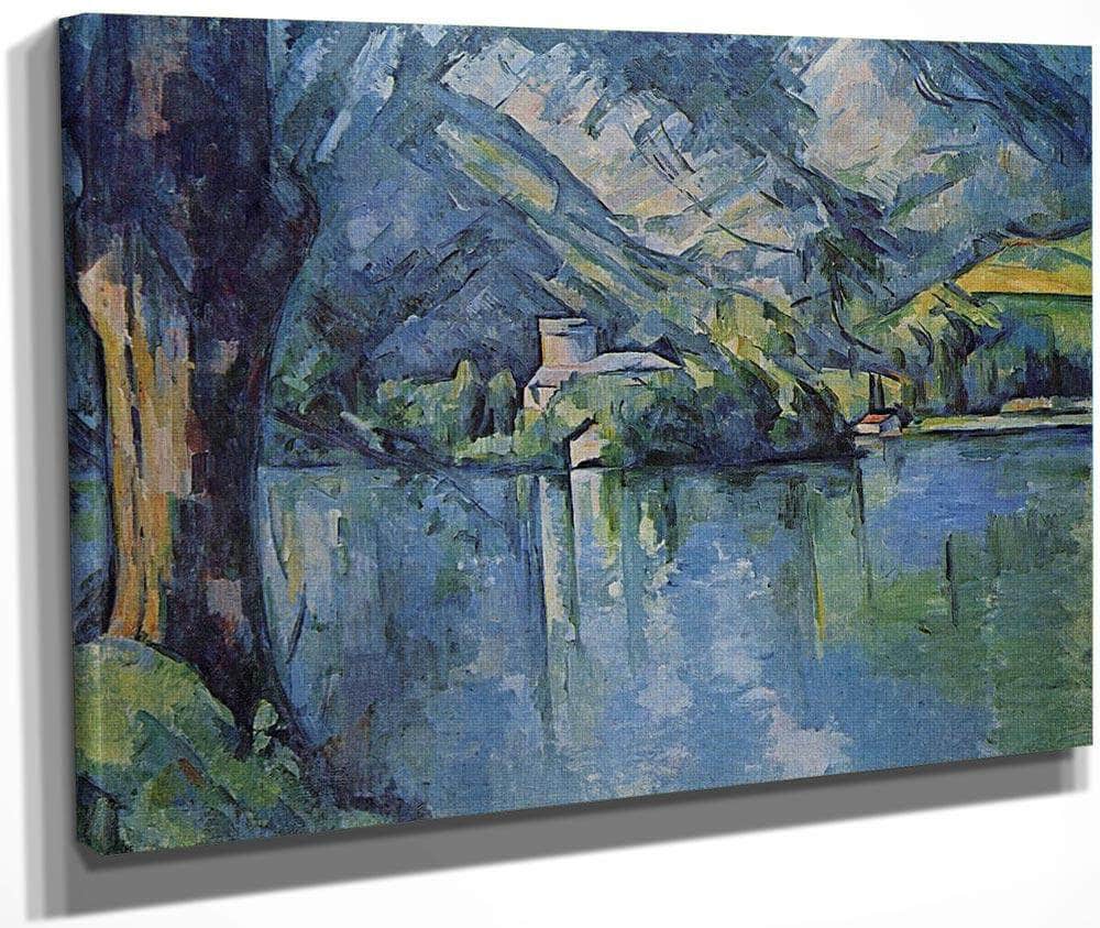 Lac D 2039 Annecy 1896 By Paul Cezanne Fine Art Print