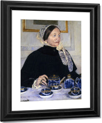 Lady At The Tea Table 2 By Mary Cassatt Fine Art Print